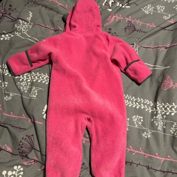 Columbia Fleece bear suit 6-12 months - Picture 3 of 3